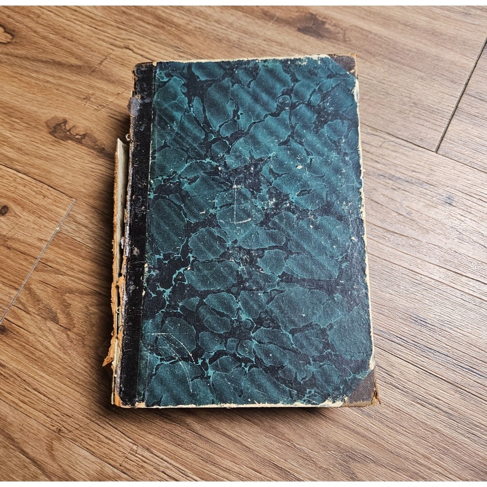 Biblia Swedish Bible P. Fjellstedt Vol 2 Old Testament HB Stockholm 1882 Antique